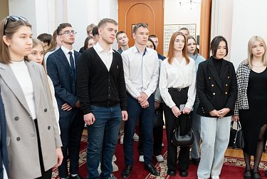 В Колонном зале голосовали студенты юракадемии